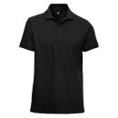 La Pirogue Basic Polo-Shirt Schwarz Gr. XL