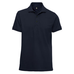 La Pirogue Basic Polo-Shirt Tiefblau