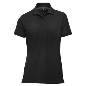 La Pirogue Intense Damen Polo-Shirt Schwarz