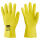 STRONGHAND EDMONTON Latex Universal-Handschuhe Gelb