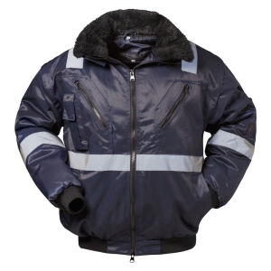 NORWAY ROGNAN Pilotenjacke 4 in 1 mit Reflexstreifen Marine
