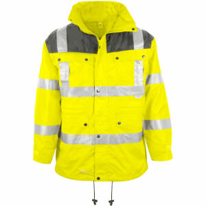 PREVENT Warnschutz-Parka 2 in 1 Gelb