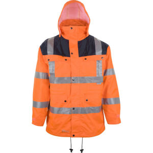 PREVENT Warnschutz-Parka 2 in 1 Orange