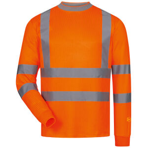 SAFESTYLE NEVIO UV-Warnschutz-Langarm-Shirt Orange