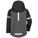 CRAFTLAND WIGALD Kinder-Softshelljacke Grau/Schwarz 170/176