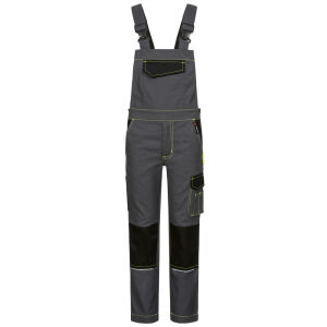 CRAFTLAND RIKUS Twill-Kinderlatzhose Grau/Schwarz