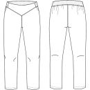 BEB Damenleggings Bi-Stretchgewebe Weiß