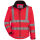 ELYSEE CULLEN Warnschutz-Softshelljacke 2 in 1 Rot/Schwarz