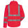 ELYSEE CULLEN Warnschutz-Softshelljacke 2 in 1 Rot/Schwarz