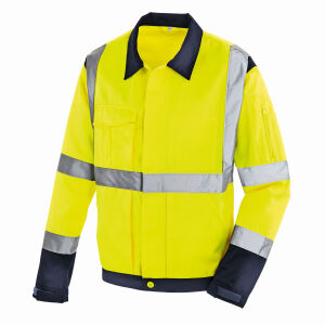 teXXor DAVENPORT Warnschutz-Bundjacke Gelb
