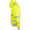 PLANAM NORIT Warnschutz-Hoodie Gelb/Zink