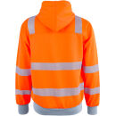 PLANAM NORIT Warnschutz-Hoodie Orange/Zink