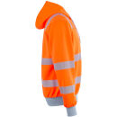 PLANAM NORIT Warnschutz-Hoodie Orange/Zink