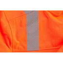 PLANAM NORIT Warnschutz-Hoodie Orange/Zink