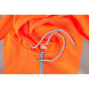 PLANAM NORIT Warnschutz-Hoodie Orange/Zink
