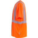 PLANAM NORIT Warnschutz-T-Shirt Orange/Zink