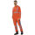 PLANAM NORIT Warnschutz-T-Shirt langarm Orange/Zink