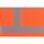 PLANAM NORIT Warnschutz-T-Shirt langarm Orange/Zink