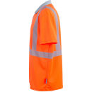 PLANAM NORIT Warnschutz-Polo-Shirt Orange/Zink