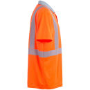 PLANAM NORIT Warnschutz-Polo-Shirt Orange/Zink