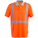 PLANAM NORIT Warnschutz-Polo-Shirt Orange/Zink