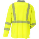 PLANAM NORIT Warnschutz-Polo-Shirt langarm Gelb/Zink