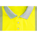 PLANAM NORIT Warnschutz-Polo-Shirt langarm Gelb/Zink