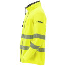 PLANAM NORIT Pure Herren Warnschutz-Softshelljacke Gelb