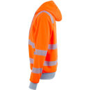 PLANAM NORIT Warnschutz-Hoodie Orange/Zink XXL