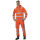 PLANAM NORIT Warnschutz-Hoodie Orange/Zink XXL
