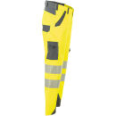 PLANAM NORIT Herren Warnschutz-Bundhose Gelb/Zink
