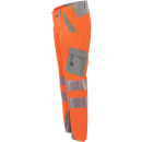 PLANAM NORIT Herren Warnschutz-Bundhose Orange/Zink