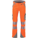 PLANAM NORIT Herren Warnschutz-Bundhose Orange/Zink