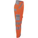 PLANAM NORIT Damen Warnschutz-Bundhose Orange/Zink