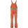 PLANAM NORIT Herren Warnschutz-Latzhose Orange/Zink