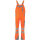 PLANAM NORIT Herren Warnschutz-Latzhose Orange/Zink