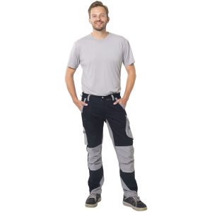 PLANAM NORIT Herren Bundhose Schwarzblau/Zink
