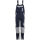 PLANAM NORIT Herren Latzhose Schwarzblau/Zink