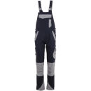 PLANAM NORIT Damen Latzhose Schwarzblau/Zink