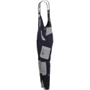 PLANAM NORIT Damen Latzhose Schwarzblau/Zink