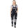 PLANAM NORIT Damen Latzhose Schwarzblau/Zink