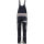 PLANAM NORIT Damen Latzhose Schwarzblau/Zink