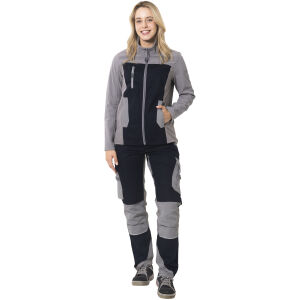 PLANAM NORIT Damen Hybridjacke Schwarzblau/Zink
