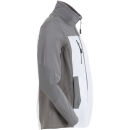 PLANAM NORIT Damen Hybridjacke Weiß/Zink