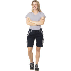 PLANAM NORIT Damen Shorts Schwarzblau/Zink