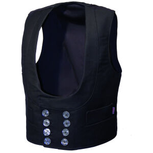 EIKO Classic Schalkragen-Zunftweste EMS Schwarz