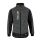 4PROTECT MAINE Wetterschutz-Fleecejacke Schwarz/Weiß Melange