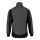 4PROTECT MAINE Wetterschutz-Fleecejacke Schwarz/Weiß Melange