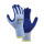 teXXor Polyester-Strickhandschuhe LATEX Blau