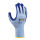 teXXor Polyester-Strickhandschuhe LATEX Blau